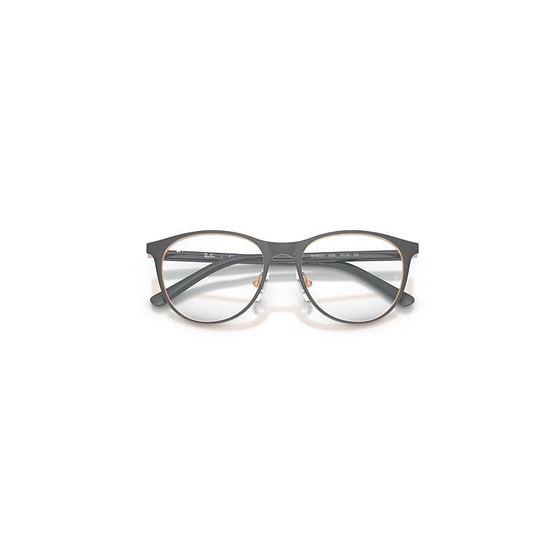 Ray-Ban Rb9552v Optics Kids Eyeglasses Grey Frame Clear Lenses Polarized by RAY-BAN
