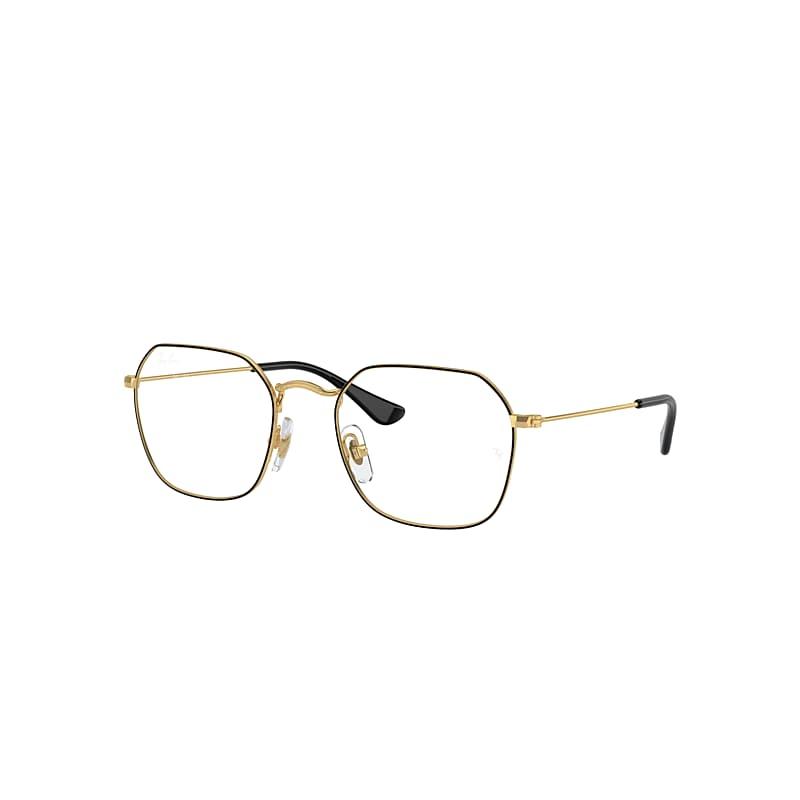 Ray-Ban Rb9594v Optics Kids Eyeglasses Gold Frame Clear Lenses Polarized by RAY-BAN