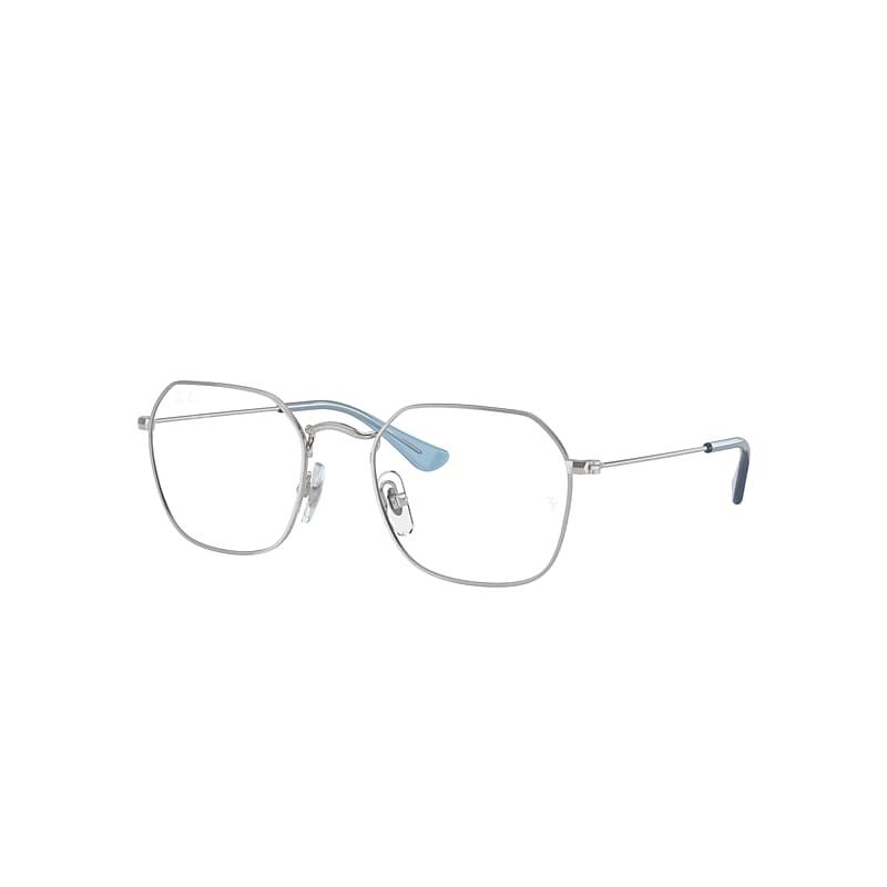 Ray-Ban Rb9594v Optics Kids Eyeglasses Silver Frame Clear Lenses Polarized by RAY-BAN
