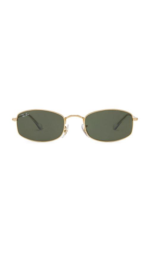 Ray-Ban Rectangular Sunglasses in Metallic Gold by RAY-BAN