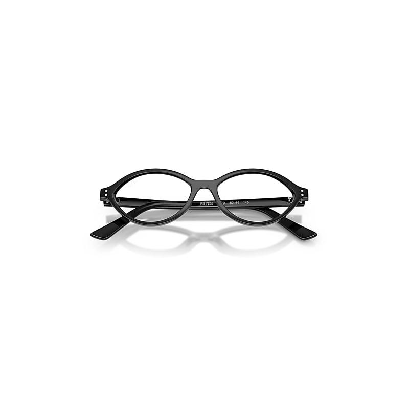 Ray-Ban Romy Optics Bio-based Eyeglasses Black Frame Clear Lenses Polarized by RAY-BAN
