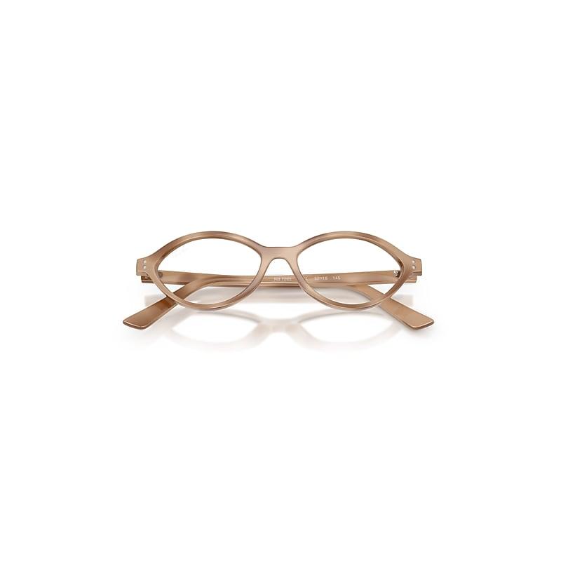 Ray-Ban Romy Optics Bio-based Eyeglasses Cream Havana Frame Clear Lenses Polarized by RAY-BAN