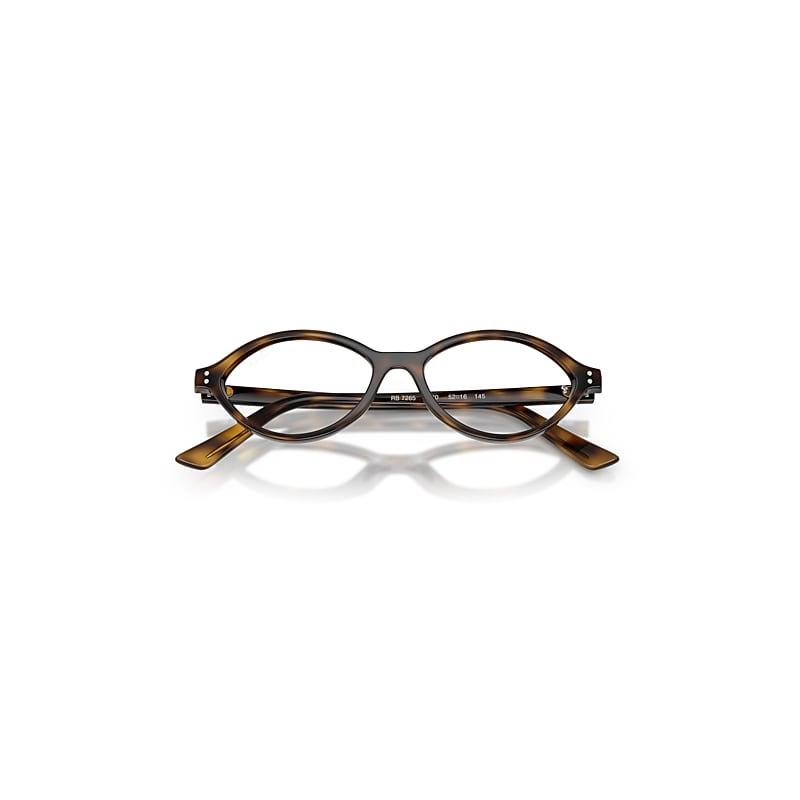 Ray-Ban Romy Optics Bio-based Eyeglasses Havana Frame Clear Lenses Polarized by RAY-BAN