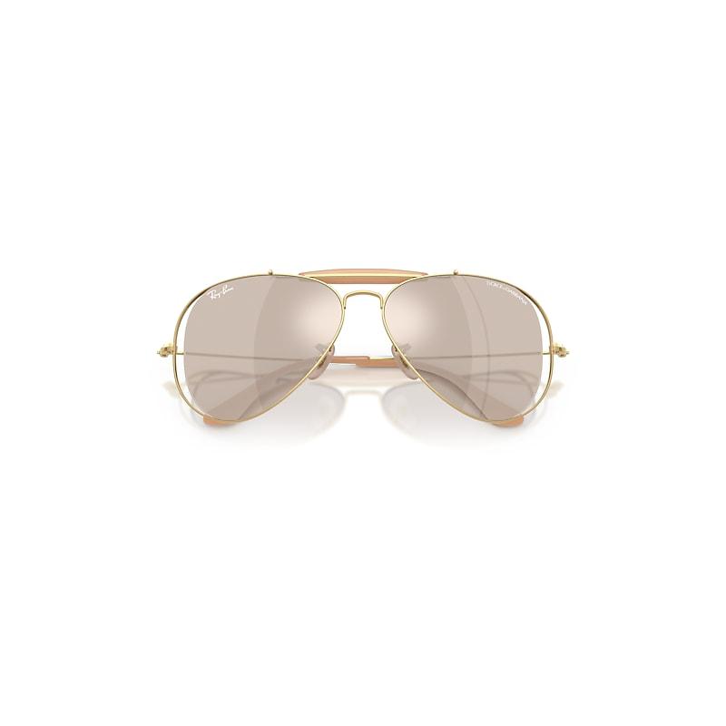 Ray-Ban The Outdoorsman By Dolce&gabbana Sunglasses Arista Gold Frame Gold Lenses by RAY-BAN