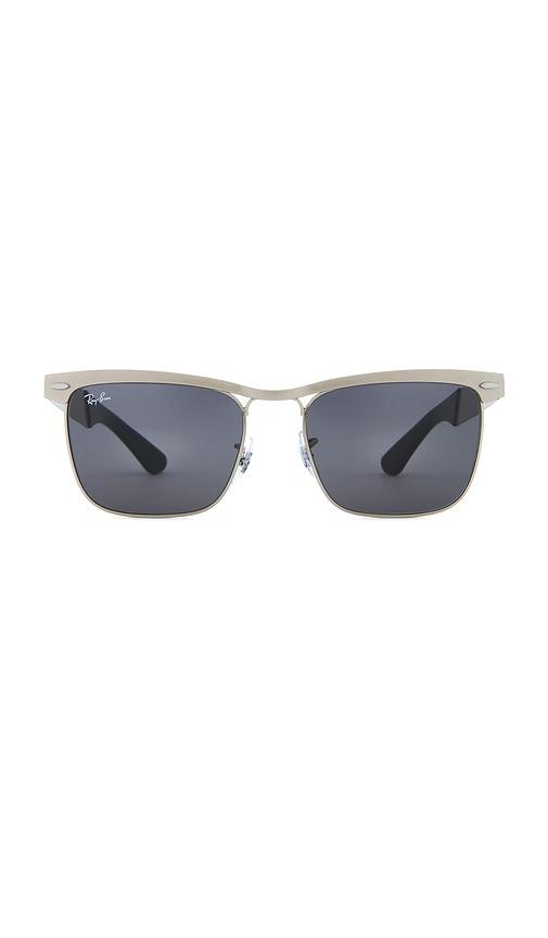 Ray-Ban Wayfarer Delux in Metallic Silver by RAY-BAN