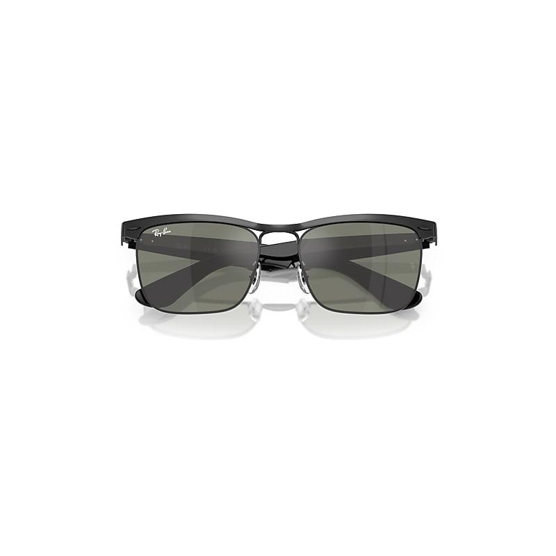 Ray-Ban Wayfarer Deluxe Sunglasses Black Frame Brown Lenses by RAY-BAN