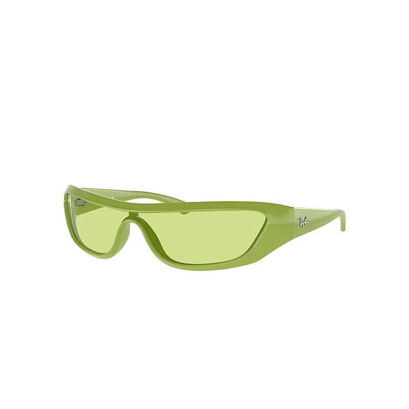 Ray-Ban Xan Bio-based Sunglasses Algae Green Frame Green Lenses by RAY-BAN
