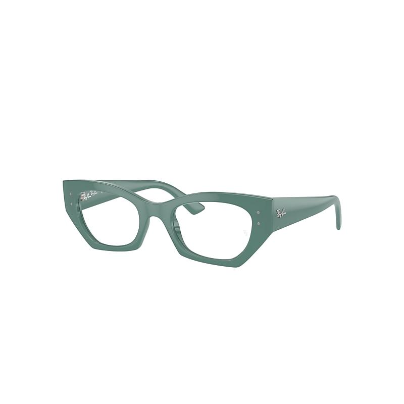 Ray-Ban Zena Optics Bio-based Eyeglasses Algae Green Frame Clear Lenses Polarized by RAY-BAN