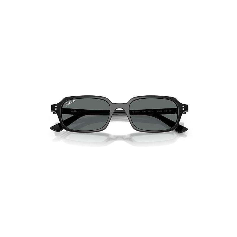 Ray-Ban Zuri Bio-based Sunglasses Black Frame Grey Lenses Polarized by RAY-BAN