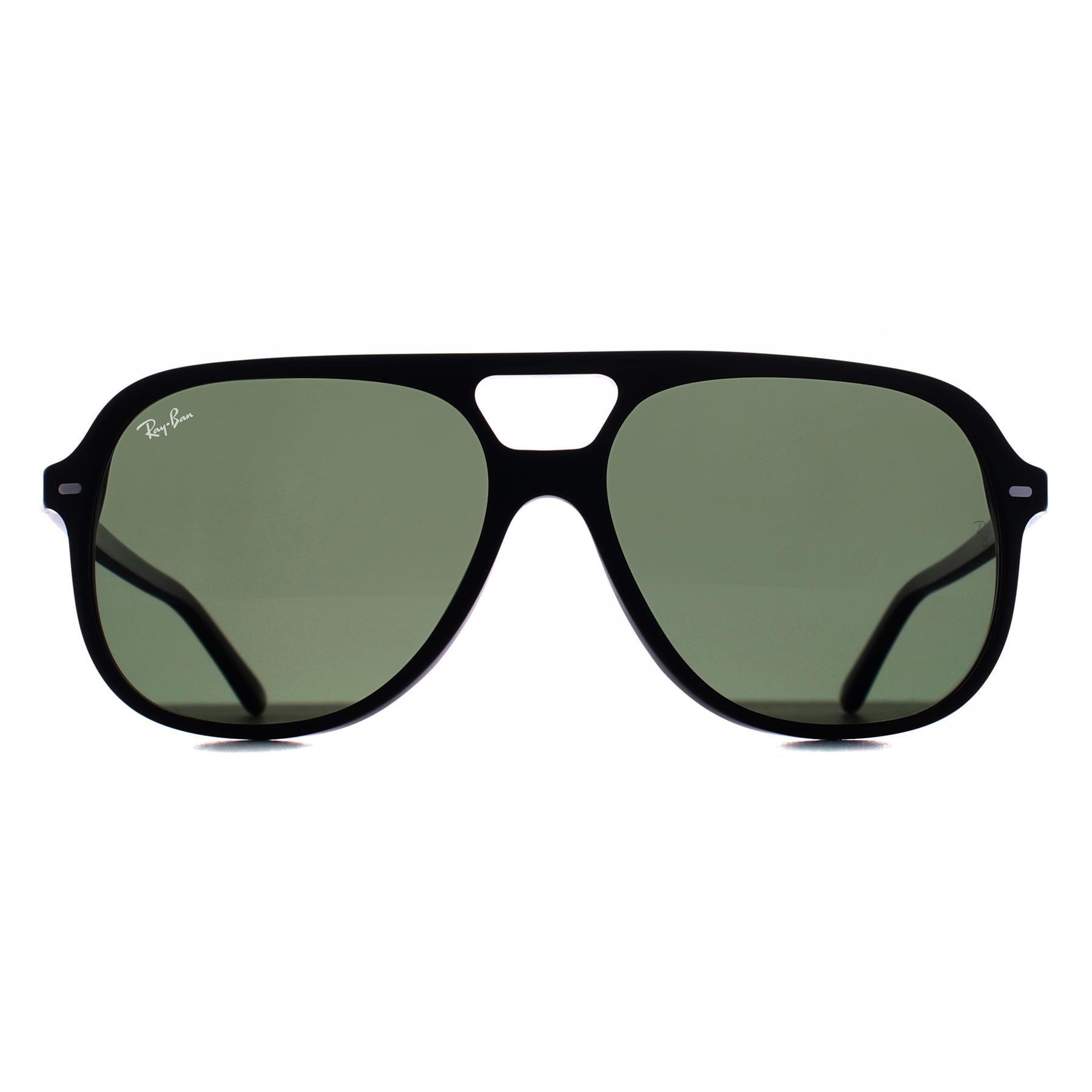 Square Black G-15 Green Polarized RB2198 Bill by RAY-BAN