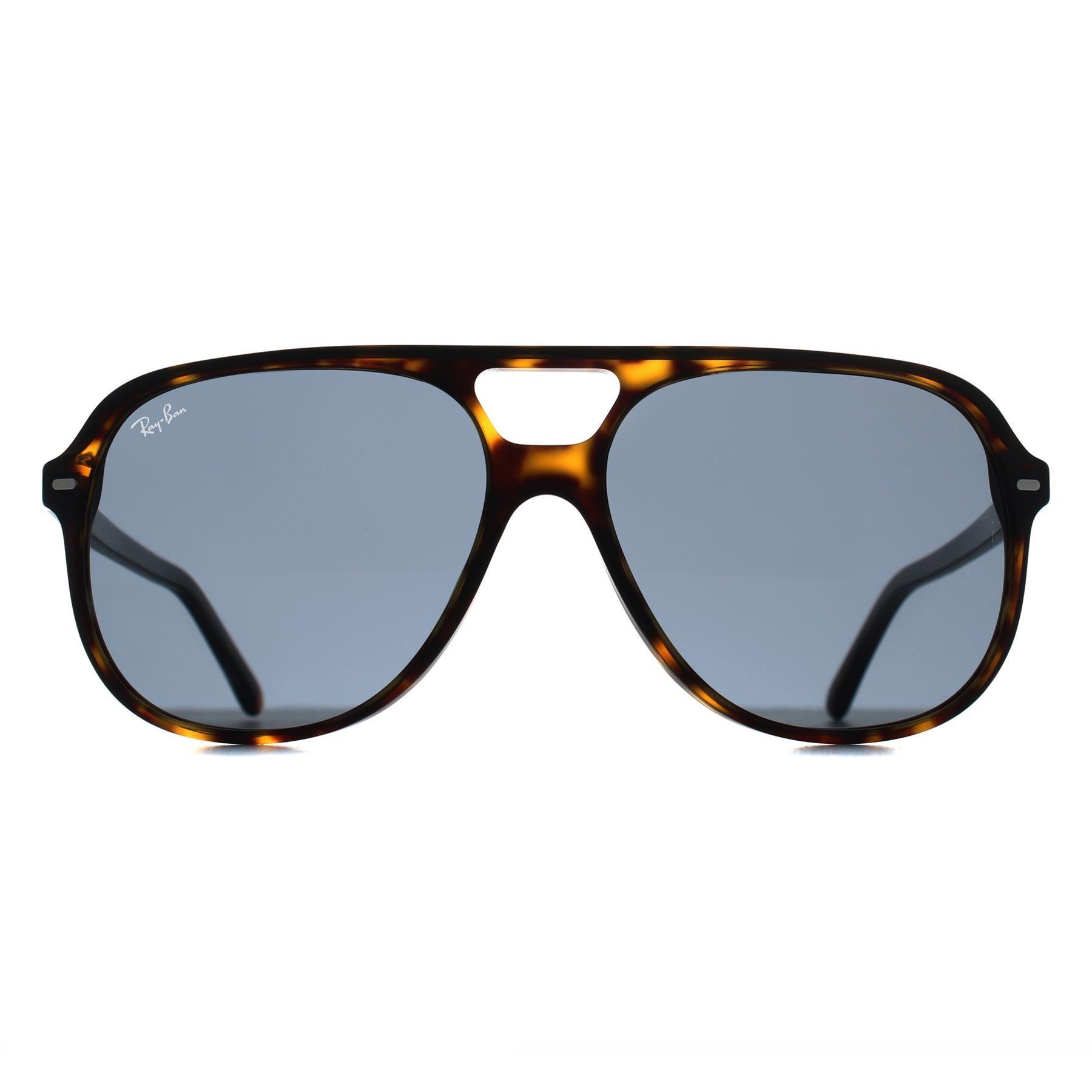 Square Havana Blue RB2198 Bill by RAY-BAN