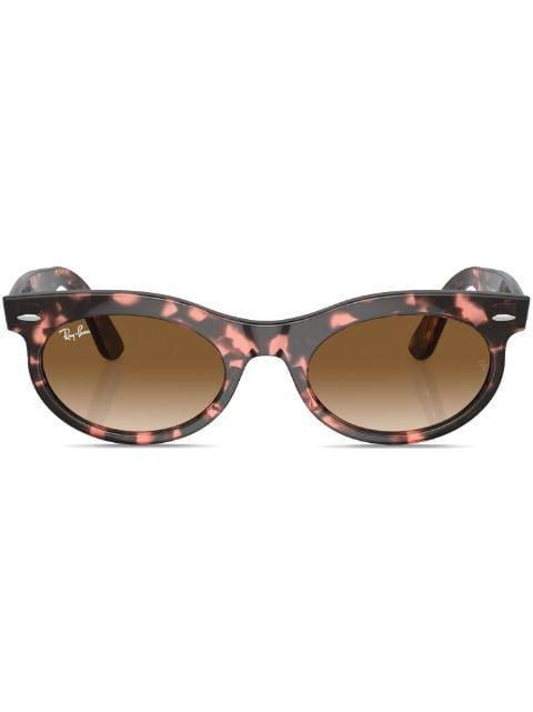 Wayfarer Oval oval-frame sunglasses by RAY-BAN