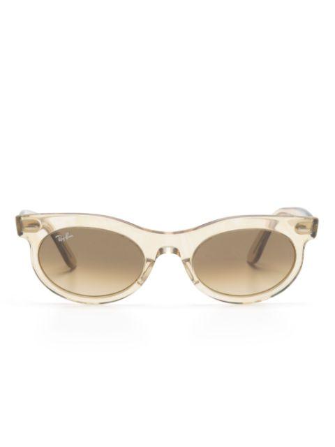 Wayfarer oval-frame sunglasses by RAY-BAN