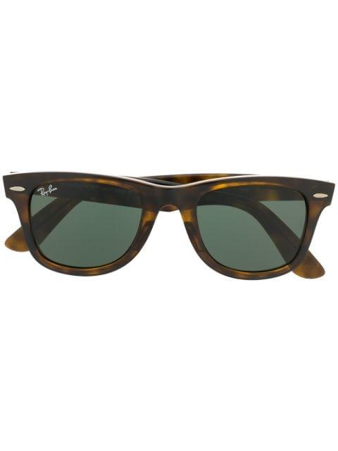 Wayfarer tortoiseshell sunglasses by RAY-BAN