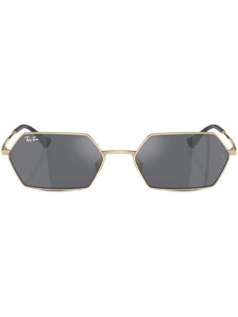 Yevi geometric-frame sunglasses by RAY-BAN