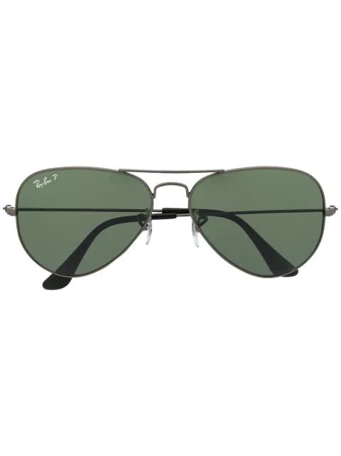 aviator shaped sunglasses by RAY-BAN