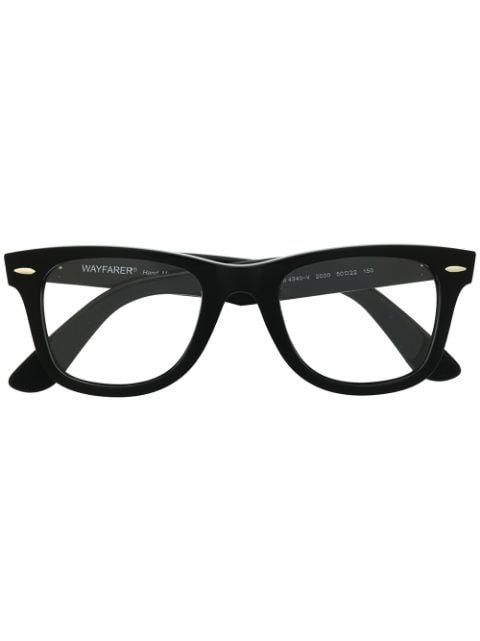 bold frame glasses by RAY-BAN