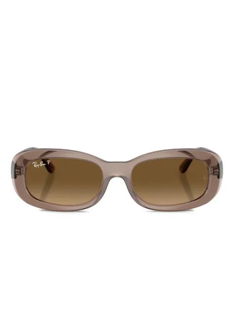 branded oval-frame sunglasses by RAY-BAN