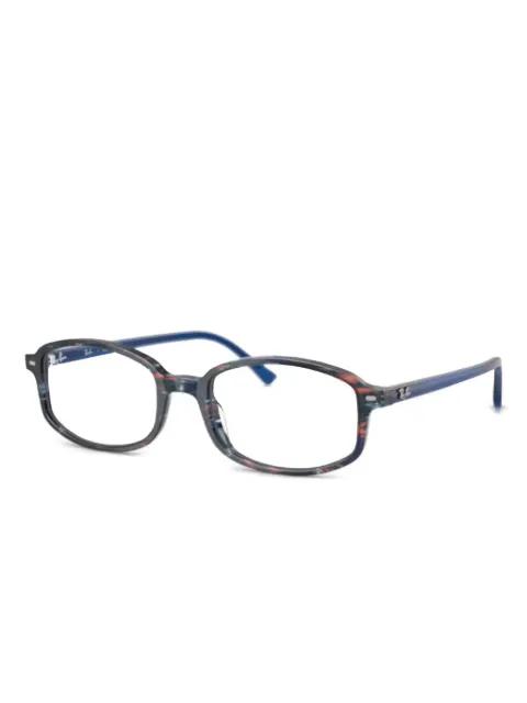 geometric-frame glasses by RAY-BAN