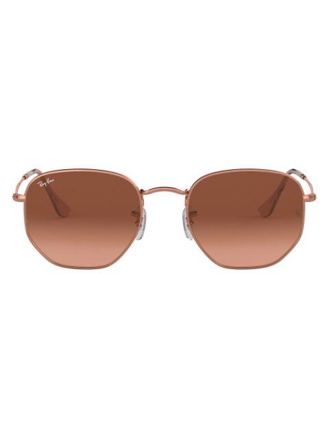 hexagonal-frame sunglasses by RAY-BAN