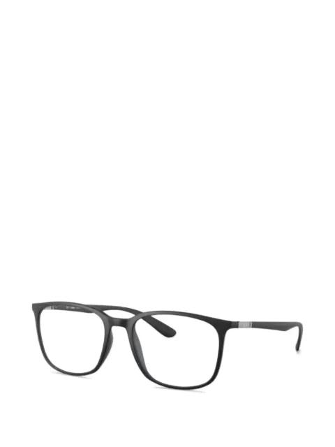 matte square-frames glasses by RAY-BAN