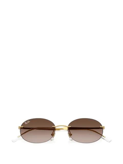 oval-frame sunglasses by RAY-BAN