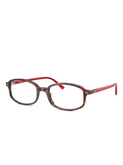rectangle-frame glasses by RAY-BAN