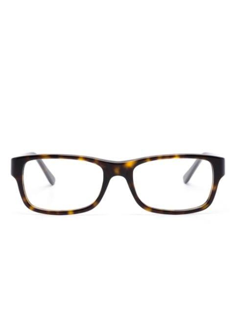 rectangle-frame glasses by RAY-BAN