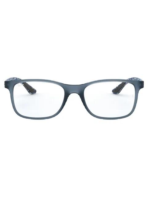 rectangular-frame glasses by RAY-BAN