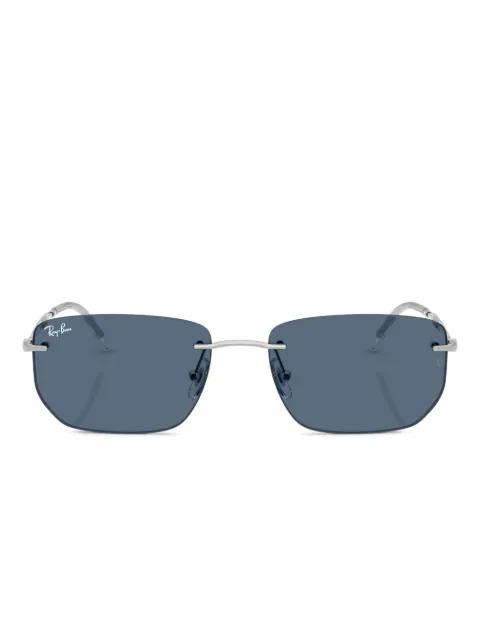 rimless rectangle sunglasses by RAY-BAN