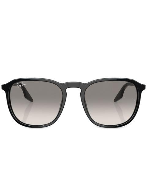 round-frame acetate sunglasses by RAY-BAN