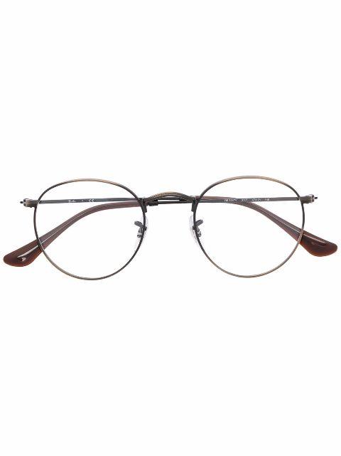 round-frame glasses by RAY-BAN