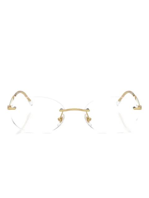 round-frame glasses by RAY-BAN