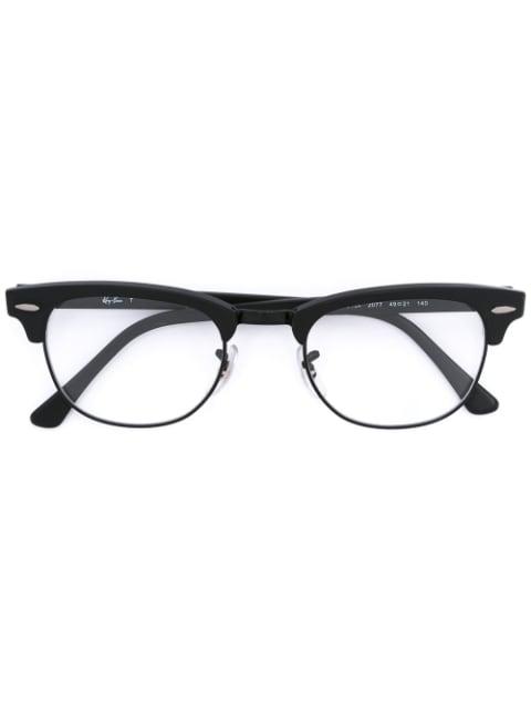 round-frame glasses by RAY-BAN