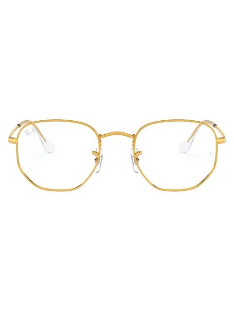 round-frame glasses by RAY-BAN