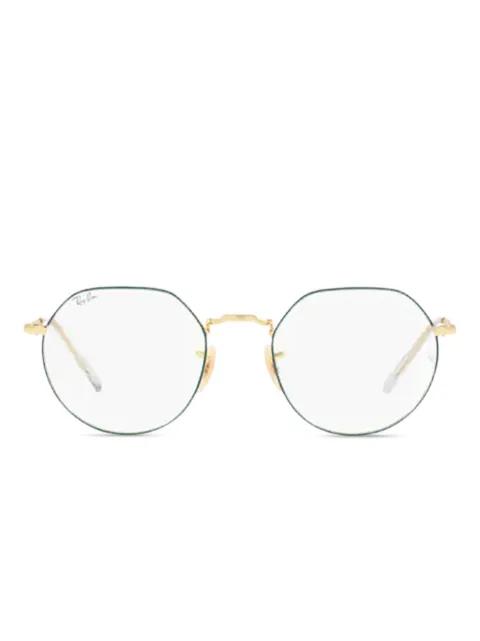 round-frame glasses by RAY-BAN