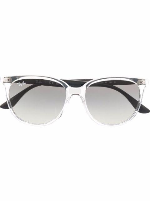 round-frame gradient sunglasses by RAY-BAN