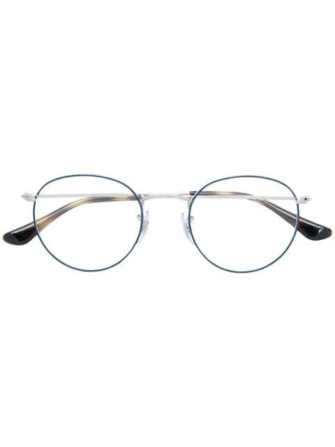 round framed glasses by RAY-BAN