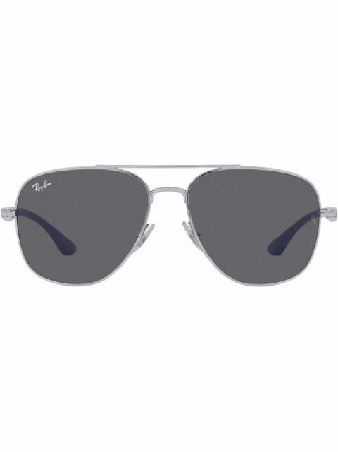 square-frame aviator sunglasses by RAY-BAN