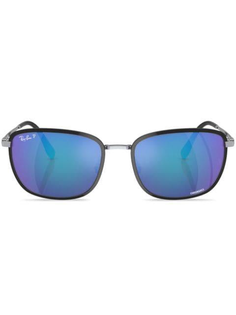 tinted-lenses square-frame sunglasses by RAY-BAN