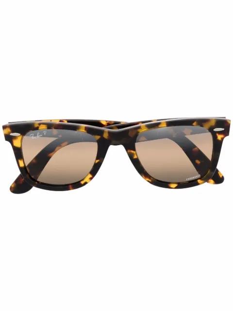 tortoiseshell Wayfarer sunglasses by RAY-BAN