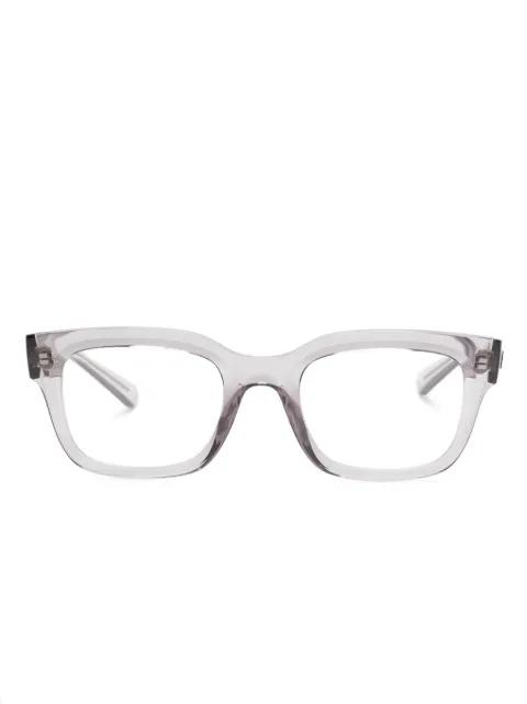 transparent rectangle-frame glasses by RAY-BAN