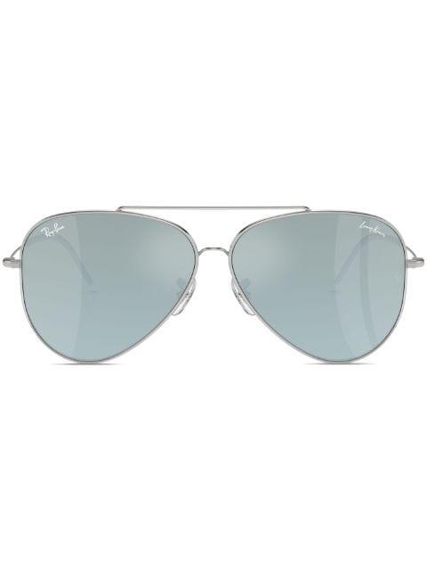 x Lenny Kravitz Aviator Reverse sunglasses by RAY-BAN