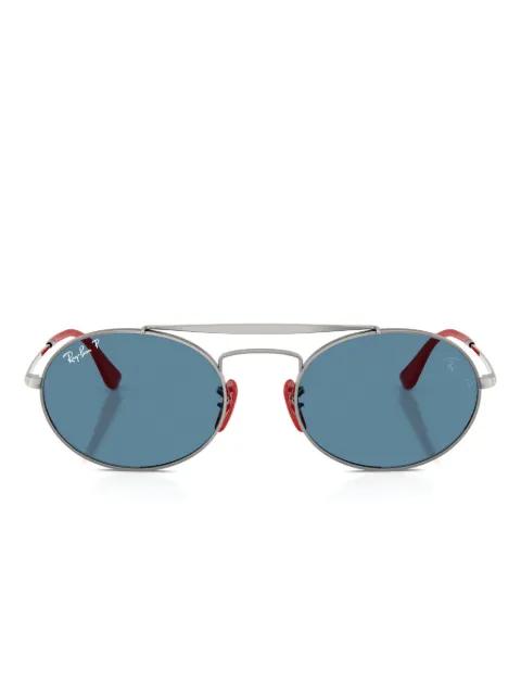 x Scuderia Ferrari oval-frame sunglasses by RAY-BAN