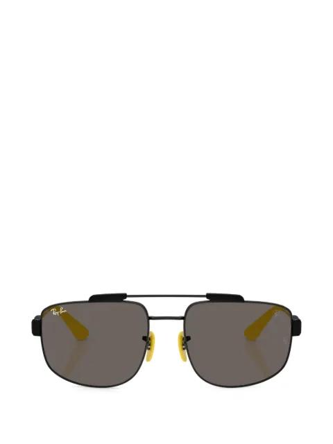 x Scuderia Ferrari rectangle-frame sunglasses by RAY-BAN