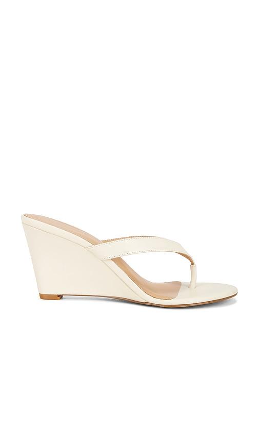 RAYE Eve Wedge in Cream by RAYE