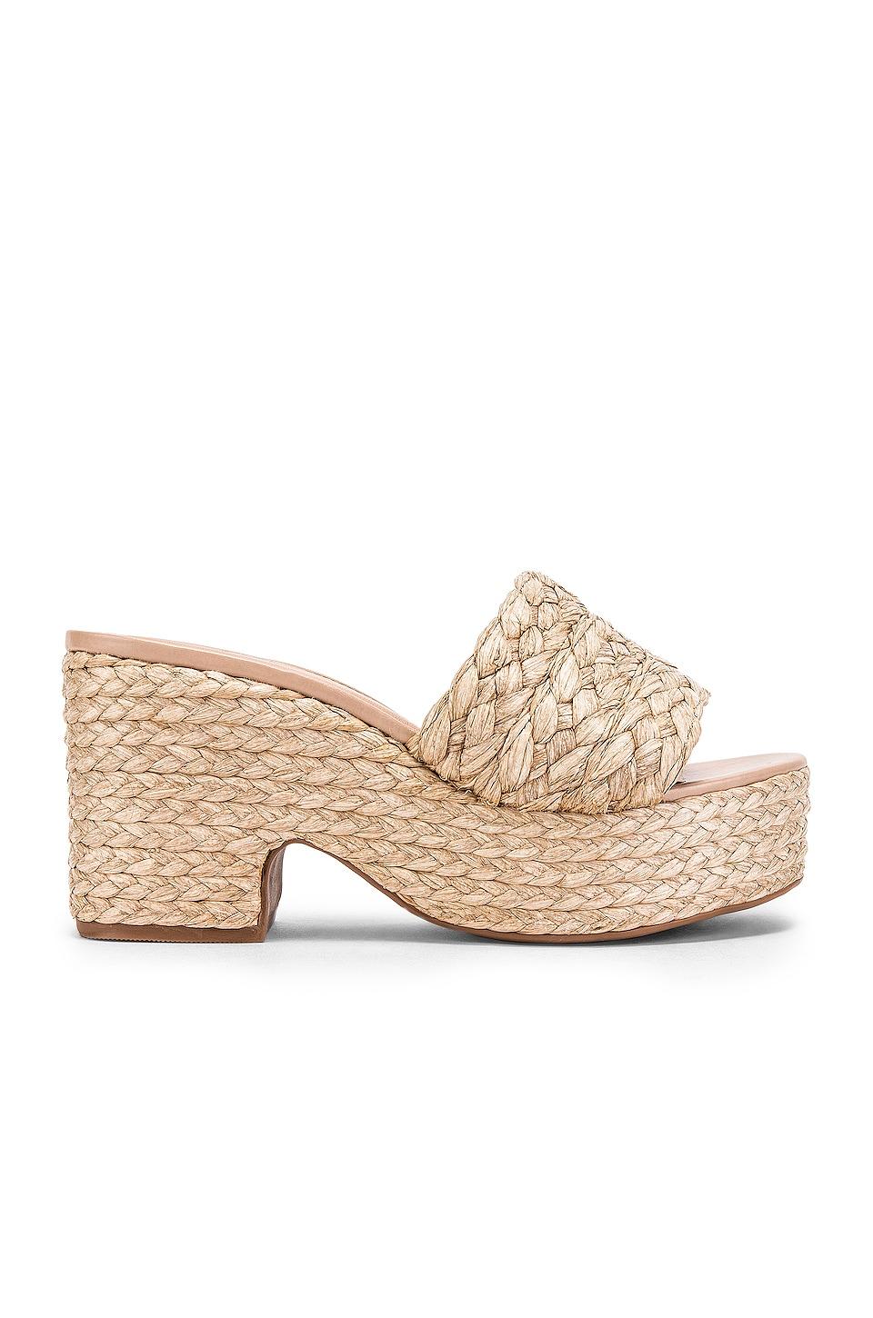 RAYE Gable Wedge in Beige by RAYE