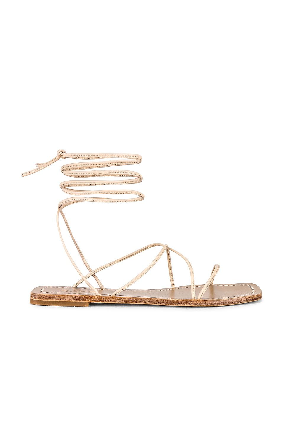RAYE Grey Sandal in Nude by RAYE
