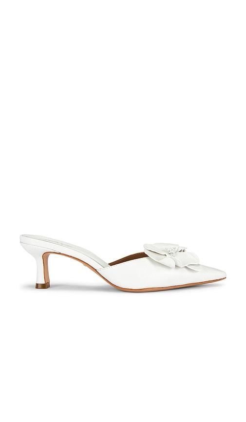 RAYE Kennedy Pump in White by RAYE