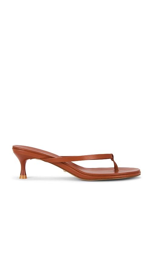 RAYE Kimme Sandal in Burnt Orange by RAYE